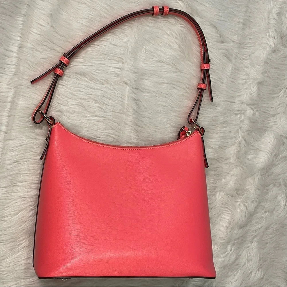 Dooney & Bourke 2 pc Saffiano Hobo & Wristlet - Picture 3 of 14
